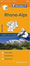 Michelin Mapa Regional França Rhône-Alps