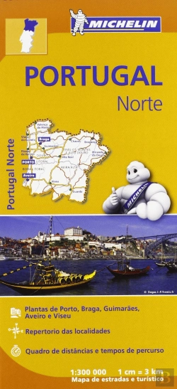 Bertrand.pt - Michelin Mapa Regional Portugal Norte
