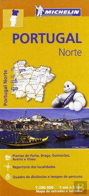 Michelin Mapa Regional Portugal Norte