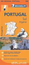 Michelin Mapa Regional Portugal Sul/Algarve