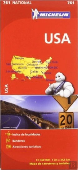Bertrand.pt - Michelin Mapa U.S.A.