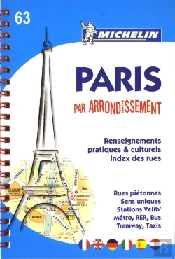 Bertrand.pt - Michelin Planta París par arrondissement 