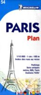 Michelin Planta París Plan et Index