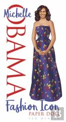 Michelle Obama Fashion Icon Paper Doll