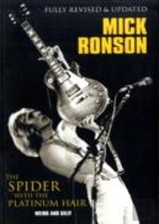 Mick Ronson Spider With Platinum Hair
