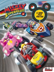 Mickey I Els Superpilots. Llibre Per Pintar