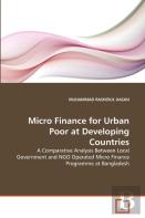 Micro Finance For Urban Poor At Developing Countries