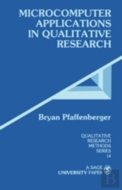 Microcomputer Applications In Qualitative Research