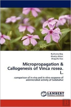 Bertrand.pt - Micropropagation & Callogenesis Of Vinca Rosea. L.