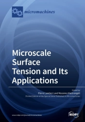 Microscale Surface Tension And Its Applications