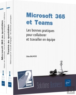 Bertrand.pt - Microsoft 365 Et Teams - Coffret De 2 Livres : Les Bonnes Pratiques Pour Collaborer Et Travailler En