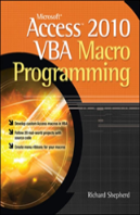 Microsoft Access 2010 Vba Macro Programming
