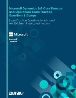 Bertrand.pt - Microsoft Dynamics 365 Core Finance And Operations Exam Practice Questions & Dumps