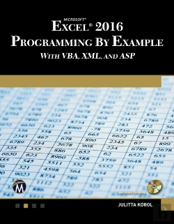 Bertrand.pt - Microsoft Excel 2016 Programming By Example With Vba, Xml, And Asp
