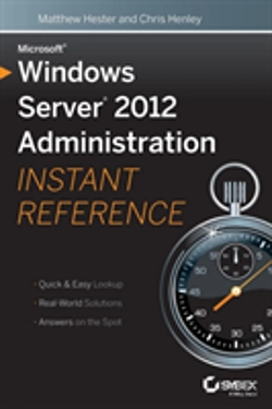 Bertrand.pt - Microsoft Windows Server 2012 Administration Instant Reference