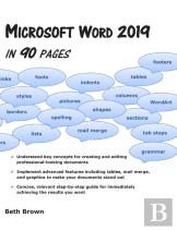 Microsoft Word 2019 In 90  Pages