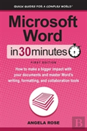 Microsoft Word In 30 Minutes