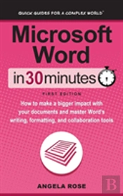 Microsoft Word In 30 Minutes