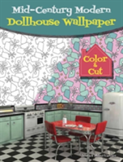 Mid-Century Modern Dollhouse Wallpaper