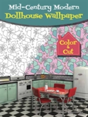 Mid-Century Modern Dollhouse Wallpaper