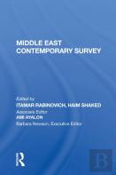 Middle East Contemporary Survey, Volume Xi, 1987