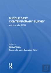 Middle East Contemporary Survey, Volume Xiv: 1990