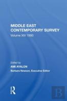 Middle East Contemporary Survey, Volume Xiv: 1990