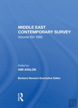 Bertrand.pt - Middle East Contemporary Survey, Volume Xvi, 1992