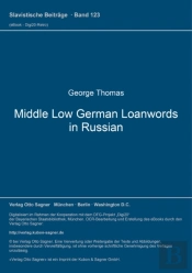 Middle Low German Loanwords In Russian