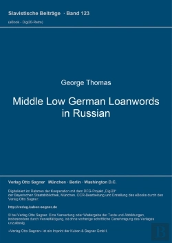 Bertrand.pt - Middle Low German Loanwords In Russian