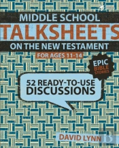Middle School Talksheets On The New Testament, Epic Bible Stories