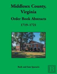 Middlesex County, Virginia Order Book, 1719-1721