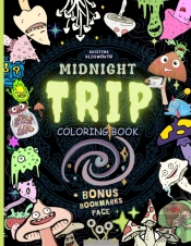 Midnight Trip Coloring Book + Bonus Bookmarks Page!