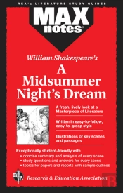 Midsummer Night'S Dream, A (Maxnotes Literature Guides)