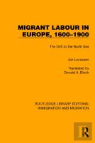 Migrant Labour In Europe, 1600â€“1900