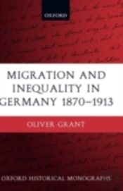 Migration And Inequality In Germany 1870-1913
