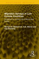 Migration Surveys In Low Income Countries