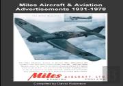 Miles Aircraft & Aviation Advertisements 1931-1978