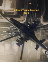 Military Theme Coloring Book