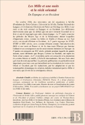 Mille Et Une Nuits Et Le Récit Oriental ; En Espagne Et En Occident