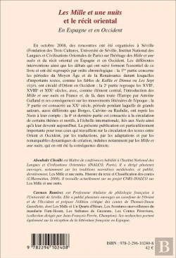 Bertrand.pt - Mille Et Une Nuits Et Le Récit Oriental ; En Espagne Et En Occident