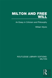 Milton And Free Will