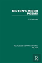 Milton'S Minor Poems