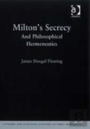 Milton'S Secrecy