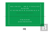 Mind, Method And Conditionals