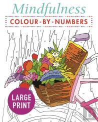 Mindfulness Colour-By-Numbers Large Print