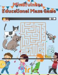 Mindfulness Educational Maze Game Girls
