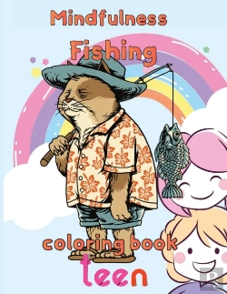 Bertrand.pt - Mindfulness Fishing Coloring Book Teen