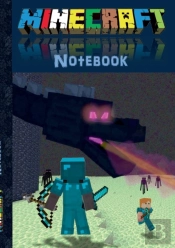 Minecraft Notebook 'Ender Dragon' (Quad Paper)