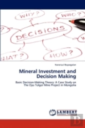 Mineral Investment And Decision Making